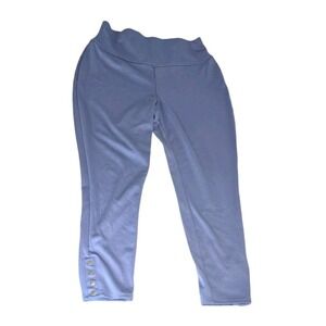 Serena Willams Signature Statement Womens Snap Ankle Leggings Size XL Gray Pants